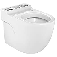 Roca A342248000 - Inodoro compacto adosado a pared con salida dual (cisterna y tapa no incluidos)- colección Meridian…